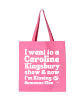 CAROLINE KINGSBURY PINK TOTE BAG