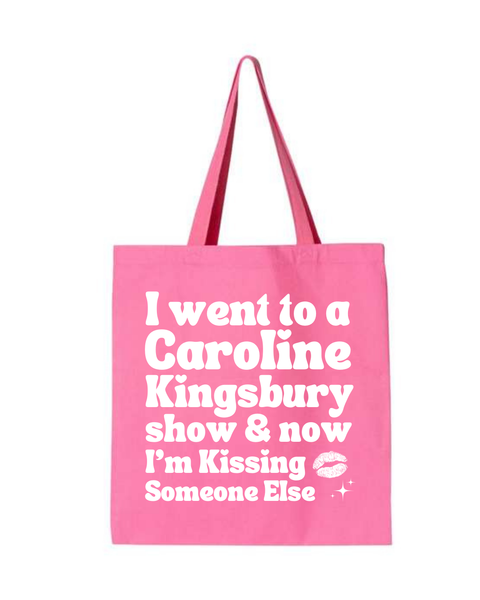 CAROLINE KINGSBURY PINK TOTE BAG